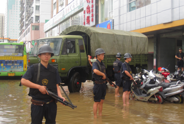 駐海口市城市警察支隊安保服務